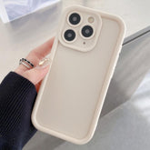 Shockproof Frame Frosted Precise Hole TPU Phone Case